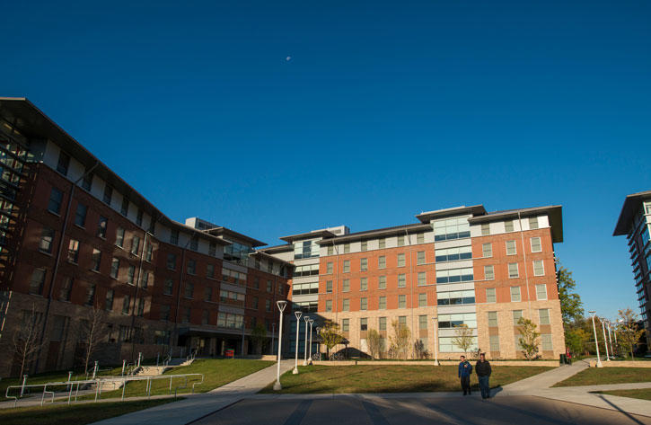 Rogers residence hall at GMU