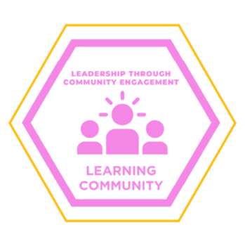 Leadership Through Community Engagement Learning Community